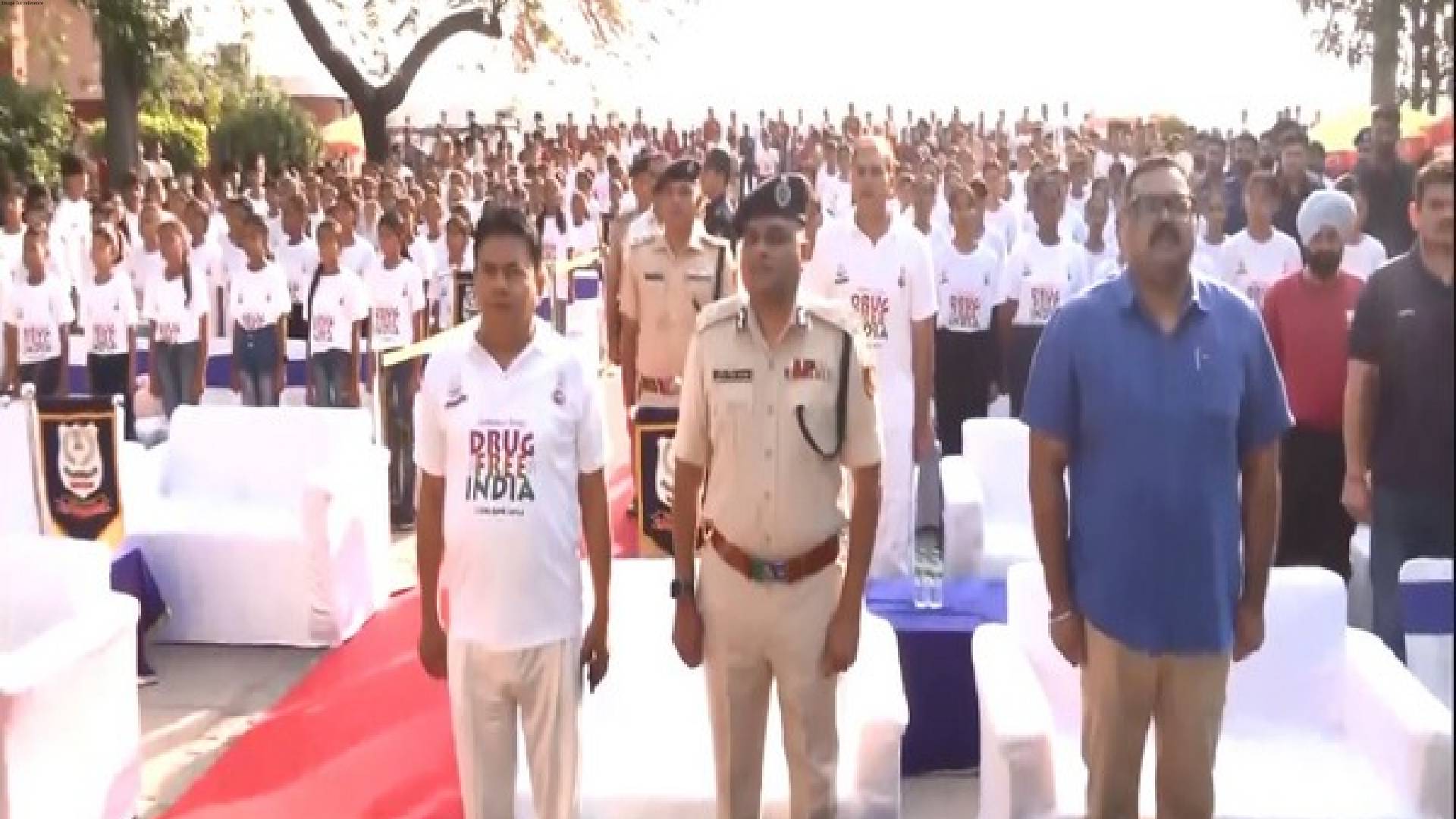 Chandigarh police, NCB organise walkathon at Sukhna Lake to spread awareness about drug abuse